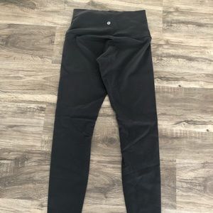 Long black Lululemon leggings